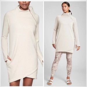 Athleta Cozy Karma Asymmetrical Dress, Small